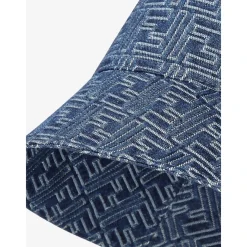 Fendi e Denim Bucket Hat Made in Italy-Heren Hoeden