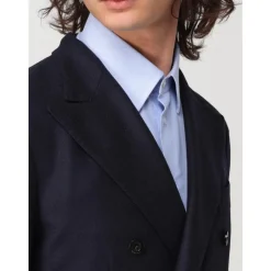 Boglioli e Double-Breasted Blazer Zakken-Heren Kostuums