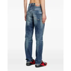 Diesel e Faded Jeans met Rafelzoom-Heren Jeans