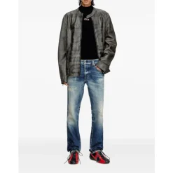Diesel e Faded Jeans met Rafelzoom-Heren Jeans