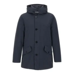 Woolrich e Hooded Jas Knoopsluiting-Heren Jassen