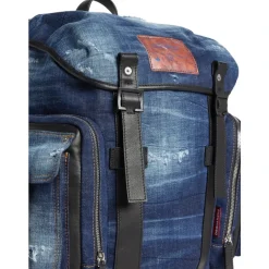 Dsquared2 e Leren Katoenen Tas-Heren Rugzakken