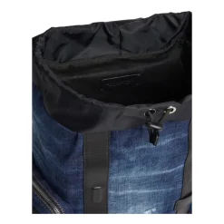 Dsquared2 e Leren Katoenen Tas-Heren Rugzakken