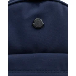 Moncler e Leren Rugzak met Koeienhuid Inzetstukken-Heren Rugzakken