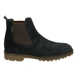 Floris van Bommel e Suède Vrijetijdsschoenen met Rubberen Zool-Heren Laarzen