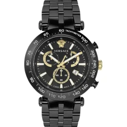 Versace Bold Chrono Roestvrij Stalen Horloge-Heren Horloges