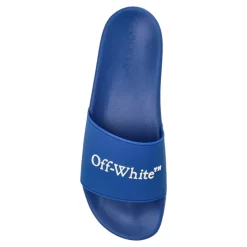 Off White Bookish Slides-Heren Slippers