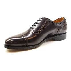 Berwick Bordeaux Leder Oxford Schoenen-Heren Nette Schoenen