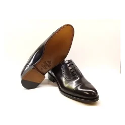 Berwick Bordeaux Leder Oxford Schoenen-Heren Nette Schoenen