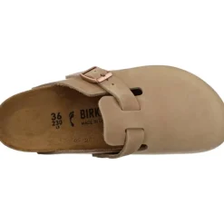 Birkenstock Boston Geolied Leren Sandalen-Heren Instappers & Slip Ons