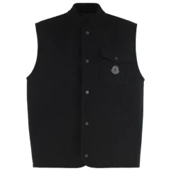 Moncler Boucle Wool Gilet-Heren Jassen