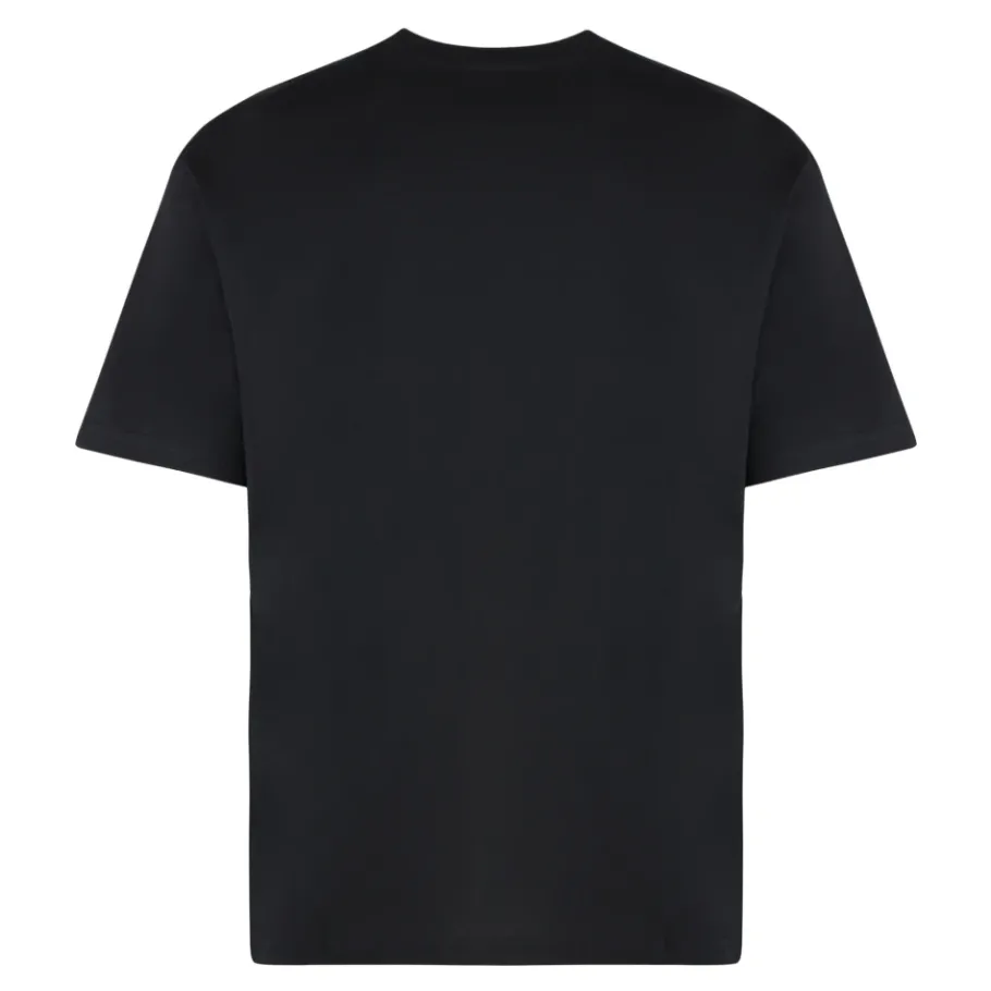 A.P.C. Boxy Micro Logo katoenen T-shirt met ronde hals-Heren Shirts