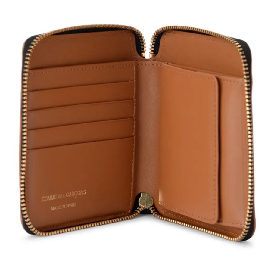 Comme des Garçons Brick Line leren portemonnee-Heren Portefeuilles