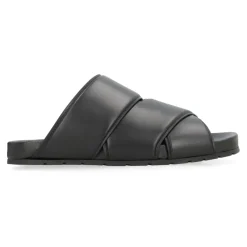 Bottega Veneta Bridge Leren Muiltjes-Heren Slippers