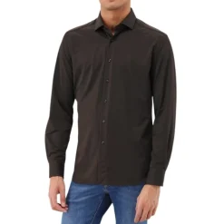 Xacus Active Tailor Fit Overhemd-Heren Overhemden