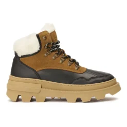 Kazar e en zwarte laarzen op een dikke zool-Heren Snowboots|Laarzen