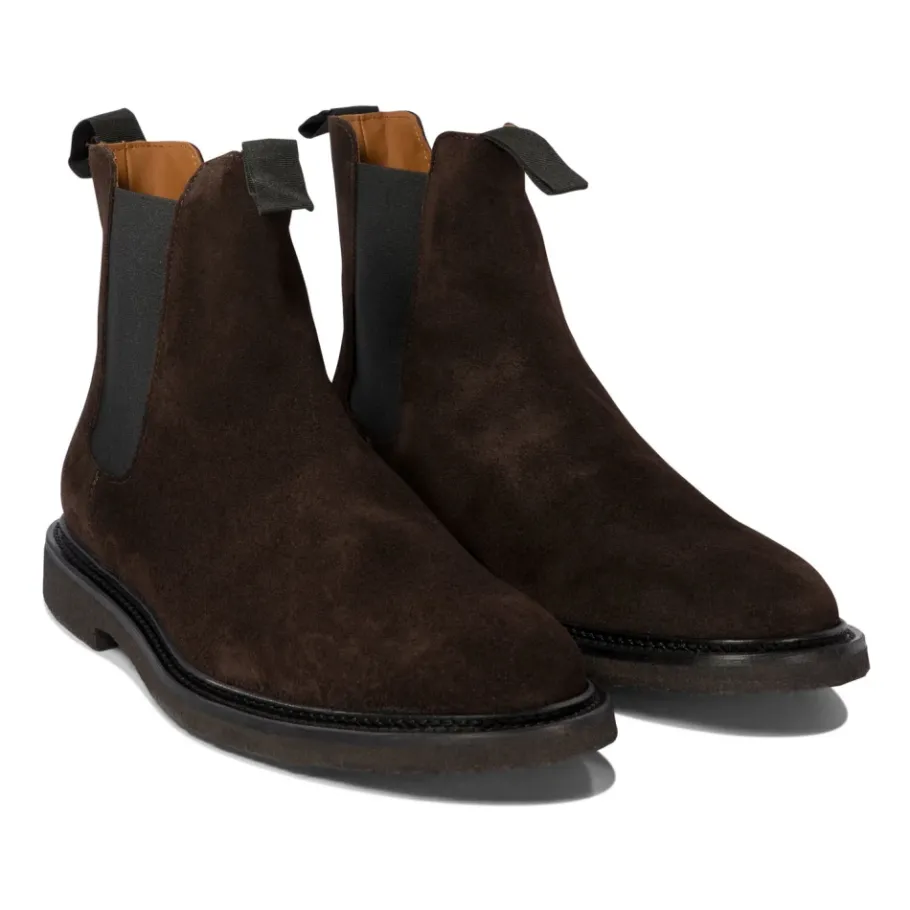 Common Projects e Enkellaarzen Elegant Elastisch Ontwerp-Heren Laarzen