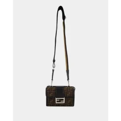 Fendi e FF Jacquard Dubbele Baguette Tas-Heren Tassen