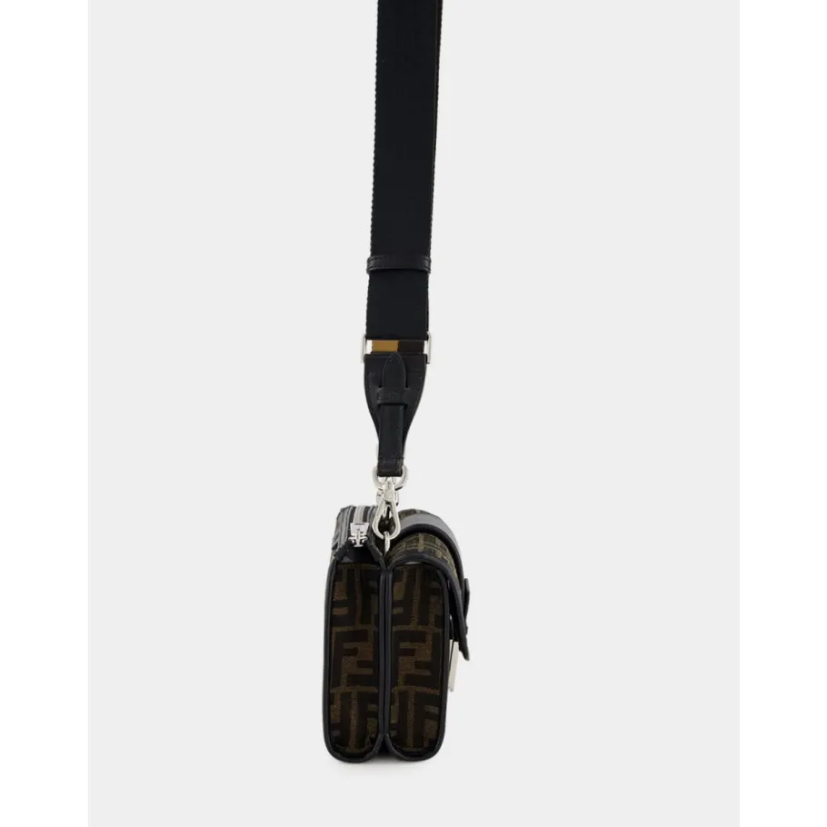 Fendi e FF Jacquard Dubbele Baguette Tas-Heren Tassen