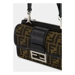 Fendi e FF Jacquard Dubbele Baguette Tas-Heren Tassen