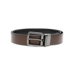 Emporio Armani e Kalfsleren Riem-Heren Riemen