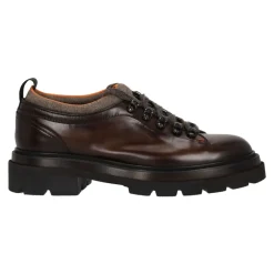 Santoni e leren Alpine platte schoenen-Heren Instappers & Slip Ons|Nette Schoenen