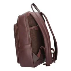 Piquadro e leren laptop rugzak-Heren Rugzakken