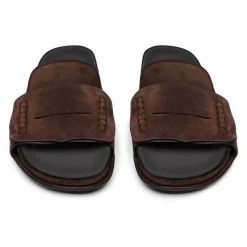 Jacquemus e leren sandalen-Heren Slippers