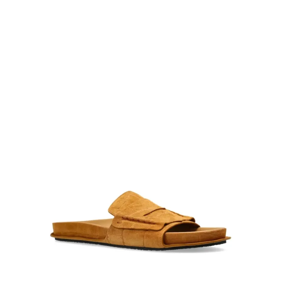 Jacquemus e leren sandalen-Heren Slippers