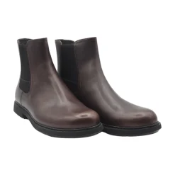 Camper e of zwarte suède Chelsea laarzen-Heren Laarzen