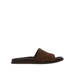 Gucci e sandalen met bandjes en gesp-Heren Slippers