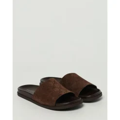 Gucci e sandalen met bandjes en gesp-Heren Slippers
