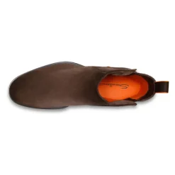 Santoni e Suède Chelsea Laarzen Lichtgewicht Stijl-Heren Laarzen