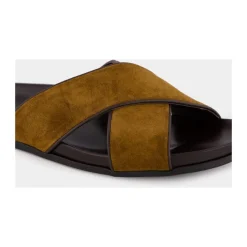 Manolo Blahnik e Suède Chiltern Sandalen-Heren Slippers