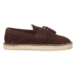 Lardini e suède espadrilles met touwzool-Heren Espadrilles