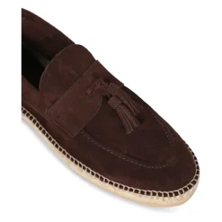 Lardini e suède espadrilles met touwzool-Heren Espadrilles