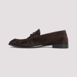 Saint Laurent e Suède Loafers-Heren Instappers & Slip Ons