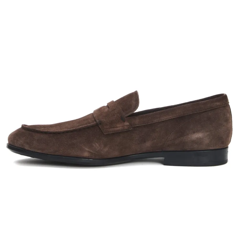 Tod's e Suède Loaferschoen-Heren Instappers & Slip Ons