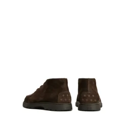 Tod's e Veterschoenen met Ronde Neus-Heren Laarzen