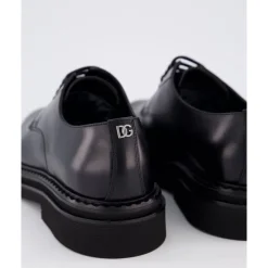 Dolce & Gabbana Brushed Calfskin Derby-Heren Instappers & Slip Ons|Nette Schoenen