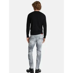 Dsquared2 Brushed Grey Skater Jeans-Heren Jeans