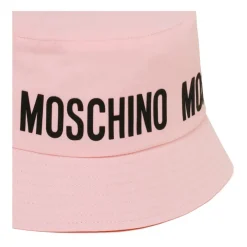 Moschino Bucket Hat met Logo-Heren Hoeden