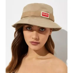 Kenzo Bucket Hat met Logo-Heren Hoeden