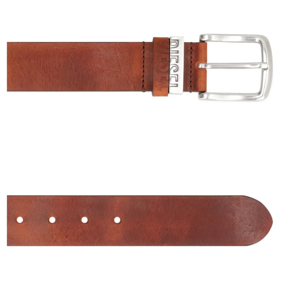Diesel B-Visible Leren Riem-Heren Riemen