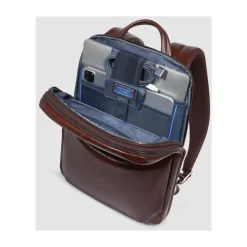 Piquadro CA6311B2 Uitbreidbare Laptop Rugzak-Heren Rugzakken