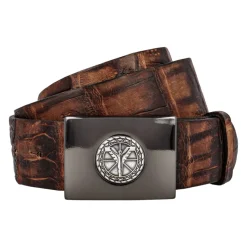 Carlo Colucci Caiman Lederen Riem-Heren Riemen