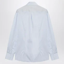 Brunello Cucinelli Camicia Slim Fit Twill Shirt-Heren Overhemden