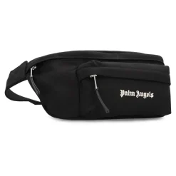 Palm Angels Canvas Luiertas met Logo-Heren Tassen