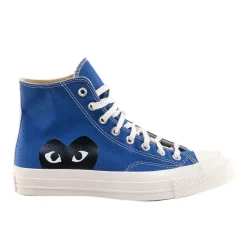 Comme des Garçons Canvas Sneakers met Laterale Print-Heren Pantoffels