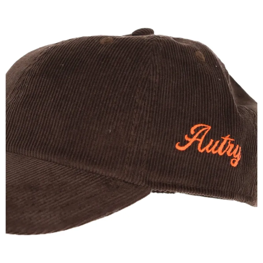 Autry Cappello baseball bicolor in velluto a coste-Heren Petten